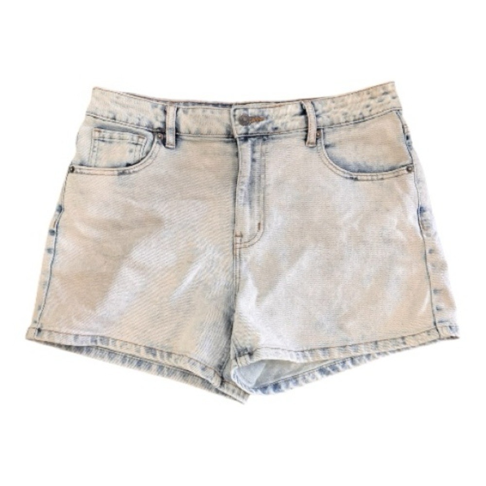 Project Rebel Denim Shorts Womens‎ 11 Light Blue Good Acid Wash High Rise - Picture 3 of 7
